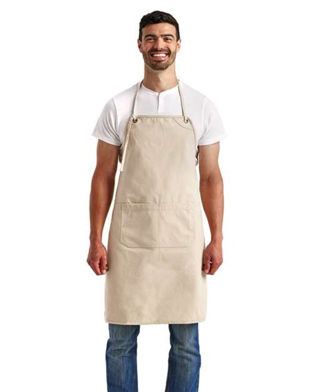 Artisan Collection by Reprime® Durable Double Pocket Canvas Apron for Cooking Baking and Crafting